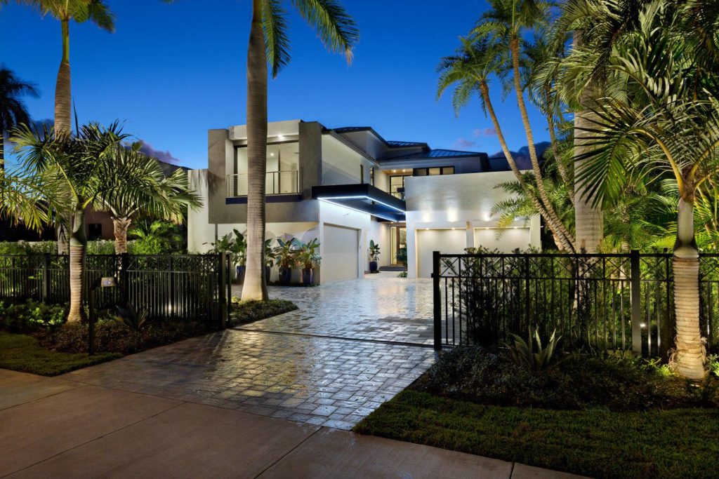 Ocean Boulevard contemporary masterpiece in Delray Beach, Florida, luxury houses