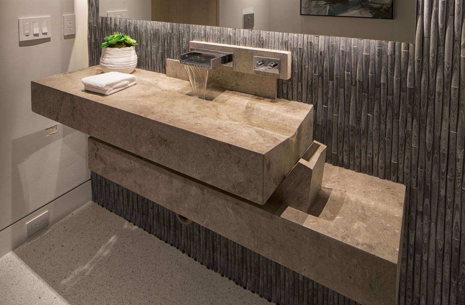 A rustic shower can be designed in many ways to suit your personal style. One way to achieve a rustic look is by using reclaimed wood for the shower walls or ceiling. This not only adds a rustic touch but also promotes sustainability by repurposing old materials. Another option is to use stone or pebble flooring to create a natural and earthy feel. You can also incorporate metal elements such as exposed pipes or fixtures to add an industrial edge to the design.