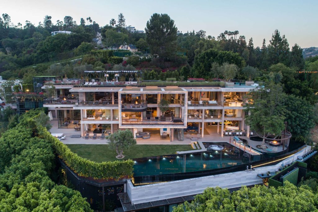 Sarbonne Mansion, luxury houses, Bel Air Mansion