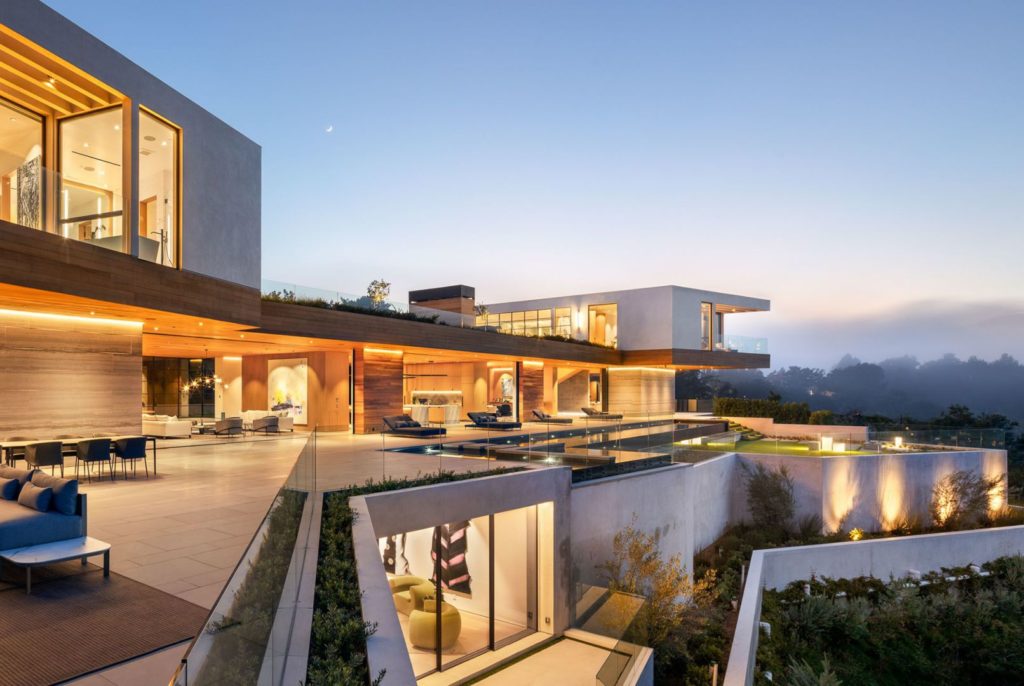 Mansion in Los Angeles, luxury house