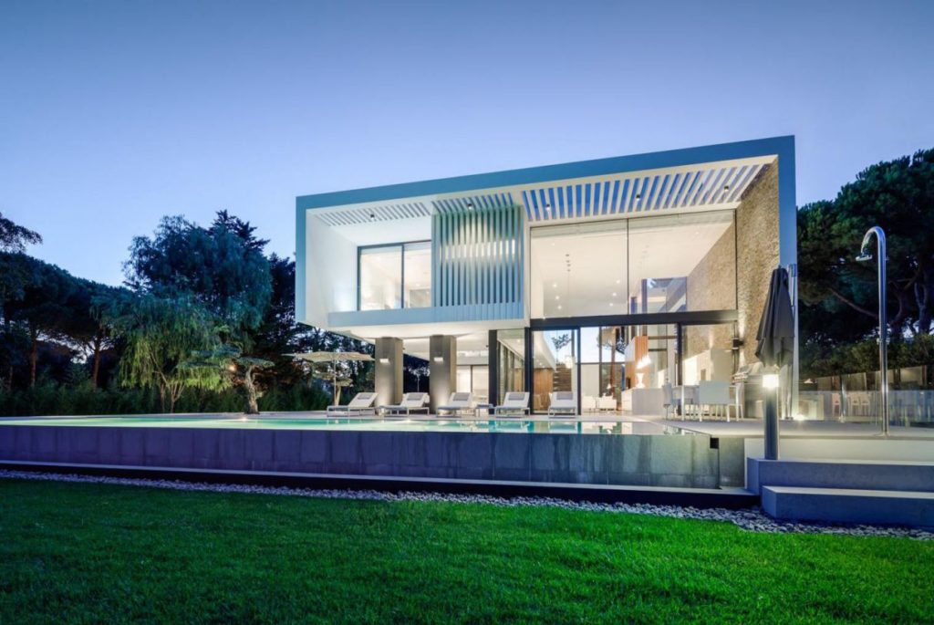 luxury house, Modern Villa in Portugal