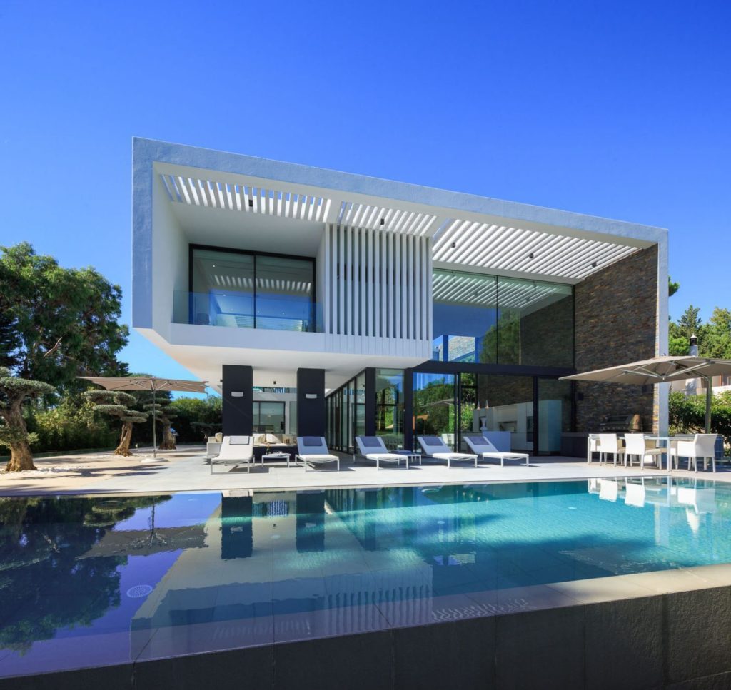 luxury house, Modern Villa in Portugal