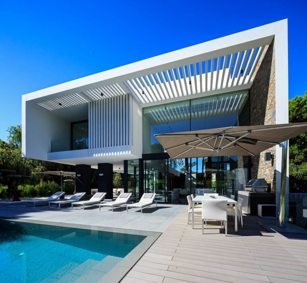 luxury house, Modern Villa in Portugal