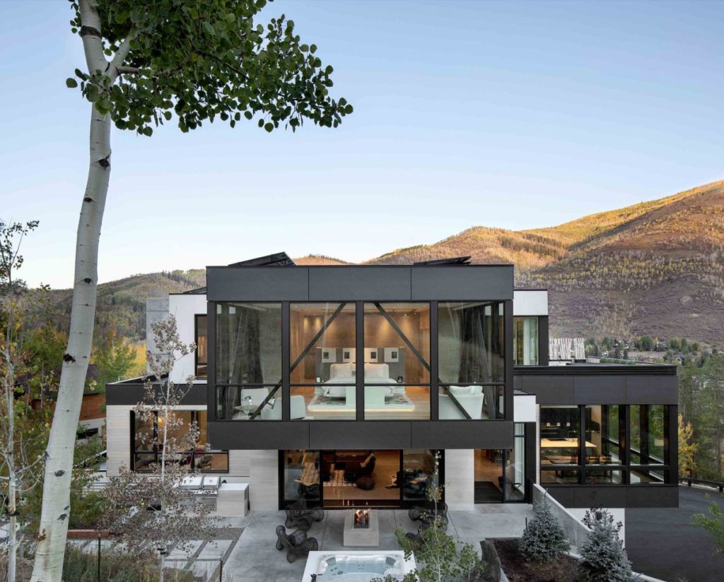 Vail Modern Mountain Home in Colorado by Brandon Architects 23