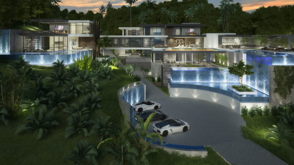 1230 1250 La Collina Modern Mansion Concept by CLR Design Group 7