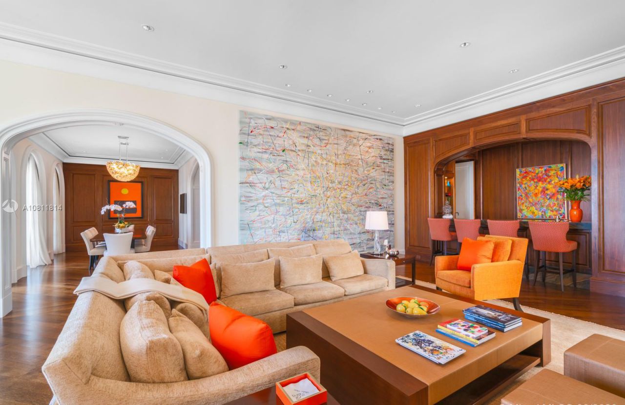 Don't be scared to use bold color contrasts. Take a page from design and balance out prominent pieces of furniture with simple lines and white walls.