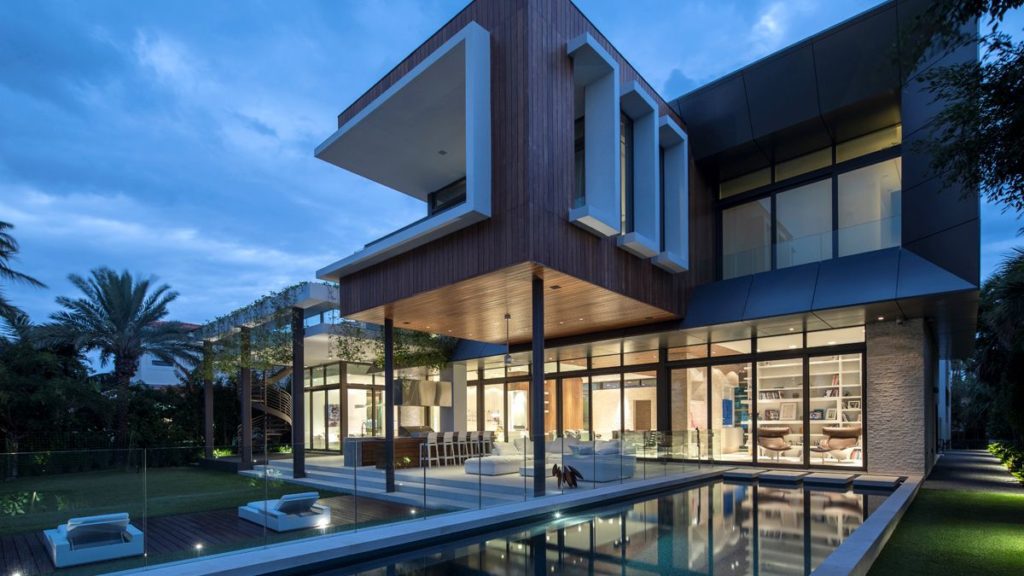 Bal Bay Residence in Bal Harbour Florida by KZ Architecture 1