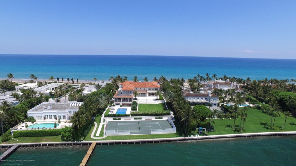 Palm Beach Island Mansion, Contemporary Home, Florida