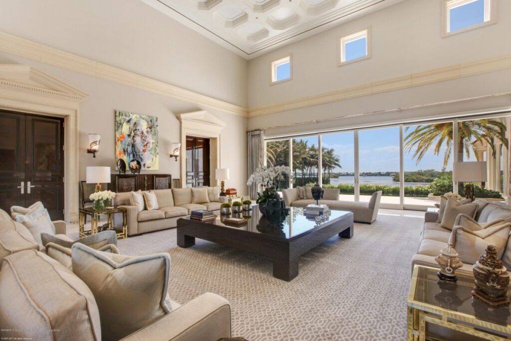 Palm Beach Island Mansion, Contemporary Home, Florida
