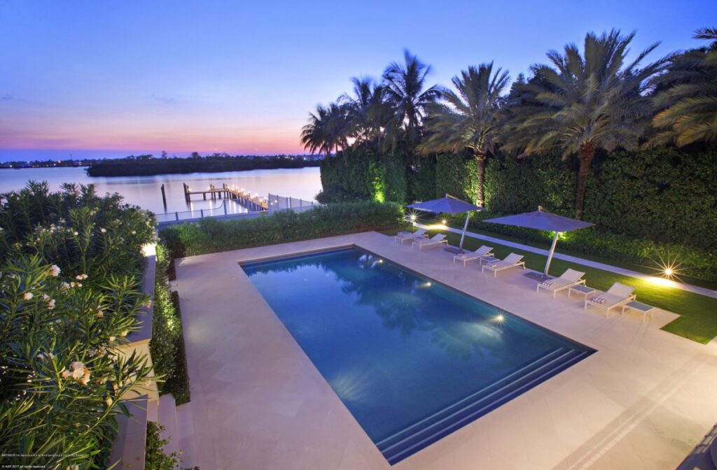 Palm Beach Island Mansion, Contemporary Home, Florida
