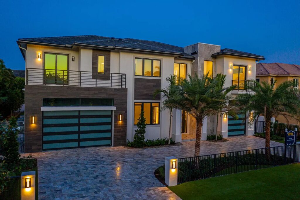 Boca Raton's Date Palm Modern Home, Florida