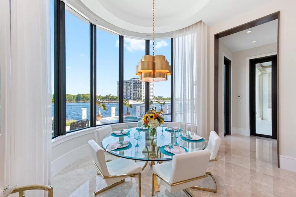 The Widmer Harbour Estate in Boca Raton, florida