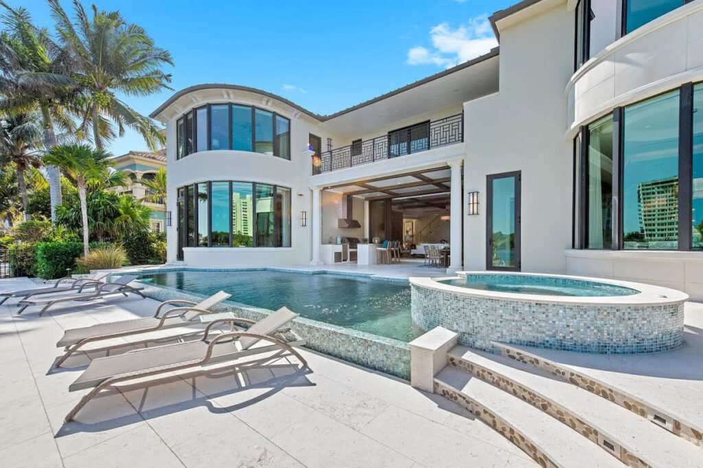The Widmer Harbour Estate in Boca Raton, florida