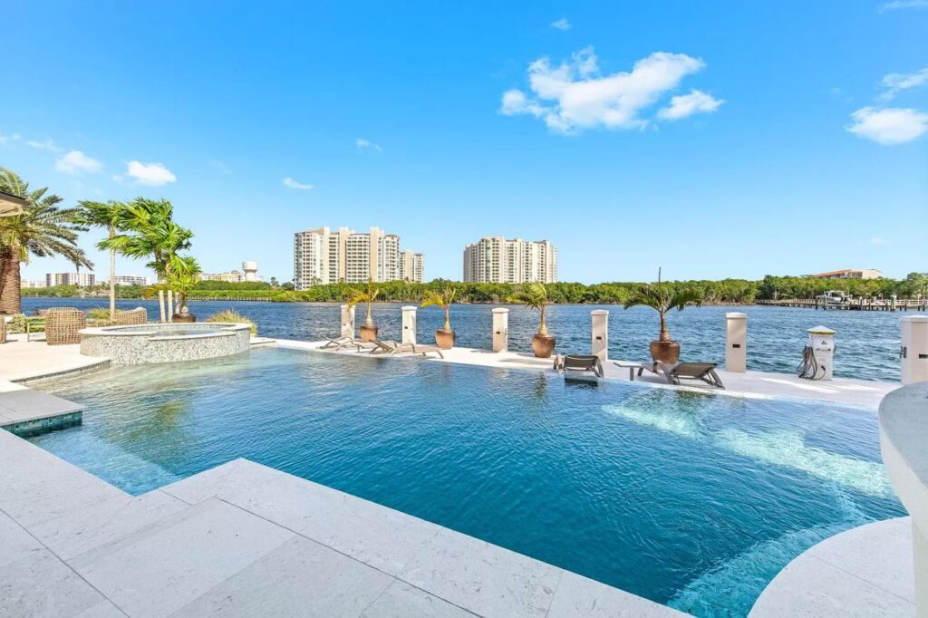 The Widmer Harbour Estate in Boca Raton, florida