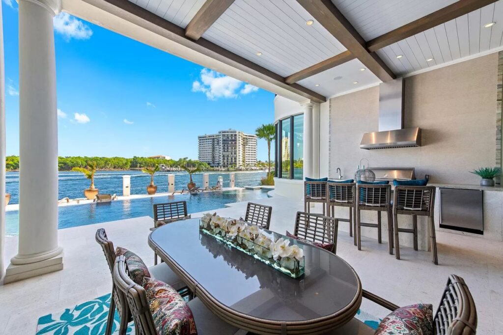 The Widmer Harbour Estate in Boca Raton, florida