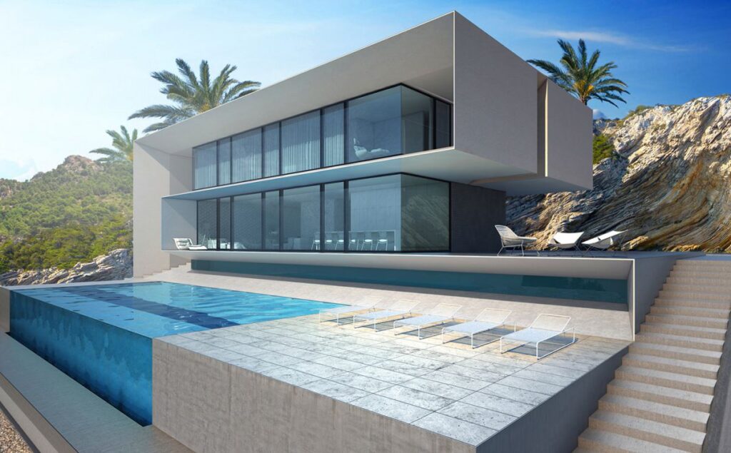 Design Concept for House in Ibiza, Spain by Alexander Zhidkov Architect