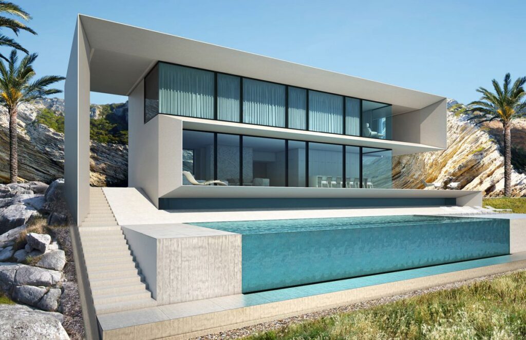 Design Concept for House in Ibiza, Spain by Alexander Zhidkov Architect