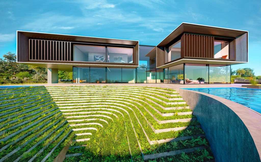 Design concept of House in the Hill by Alexander Zhidkov Architect 3