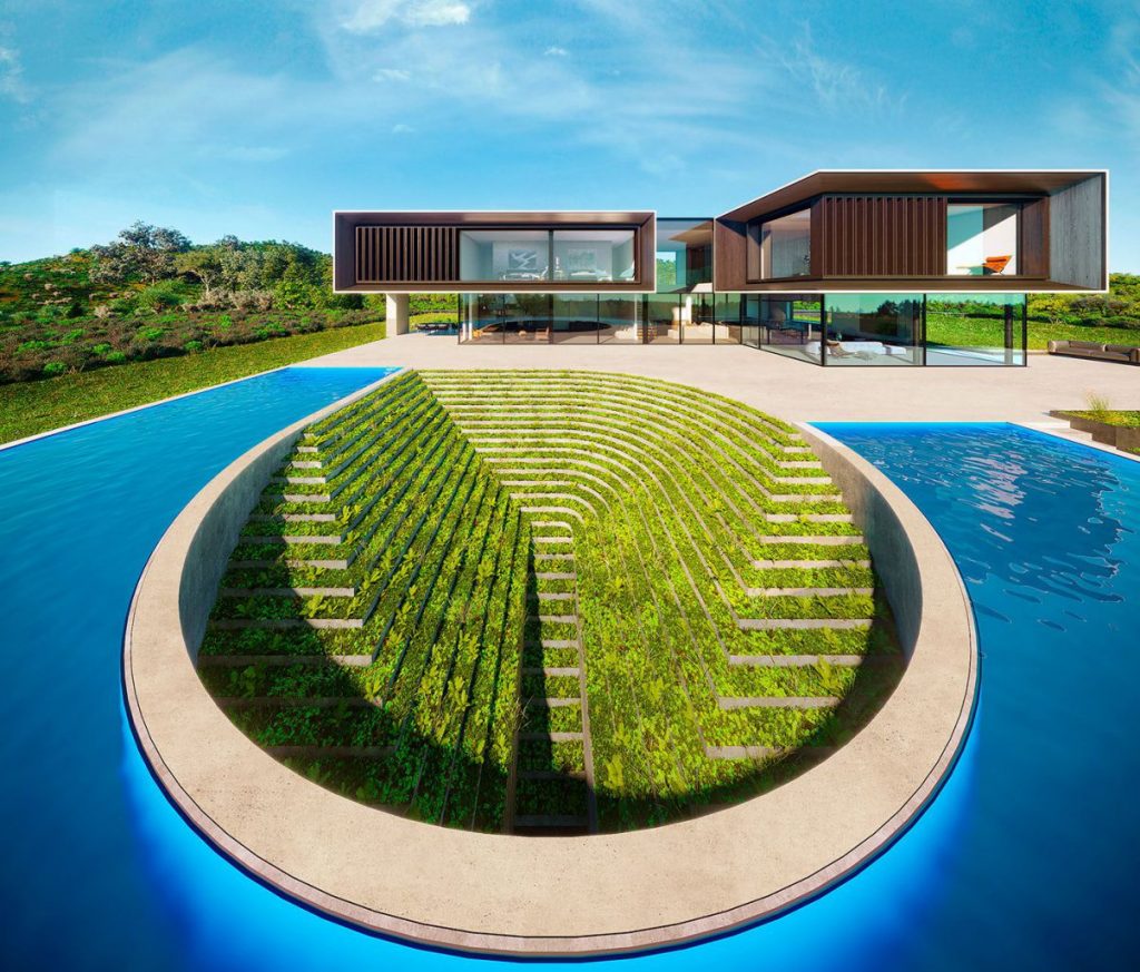 Design concept of House in the Hill by Alexander Zhidkov Architect 6