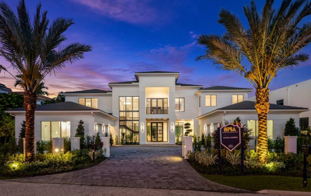 327 Alexander Palm Road Boca Raton Modern Home for Sale 1