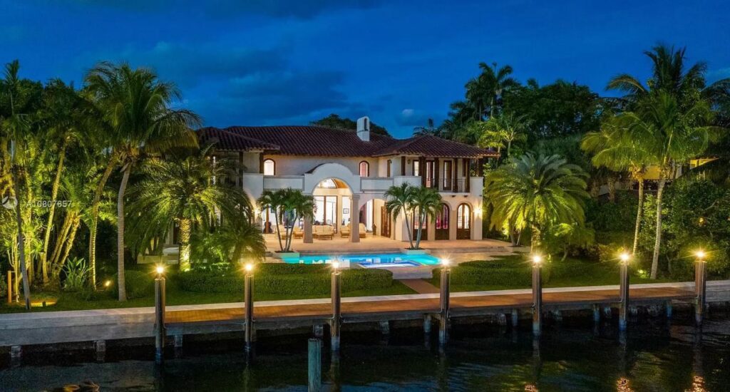 Broadview Italian Residence in Bay Harbor Islands for Sale