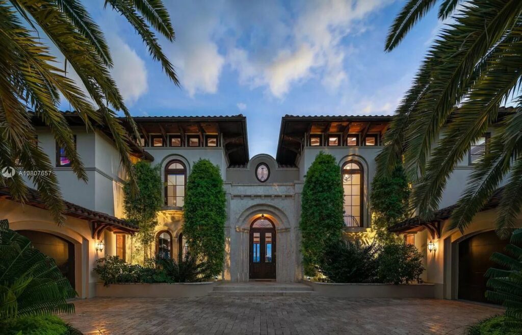 Broadview Italian Residence in Bay Harbor Islands for Sale