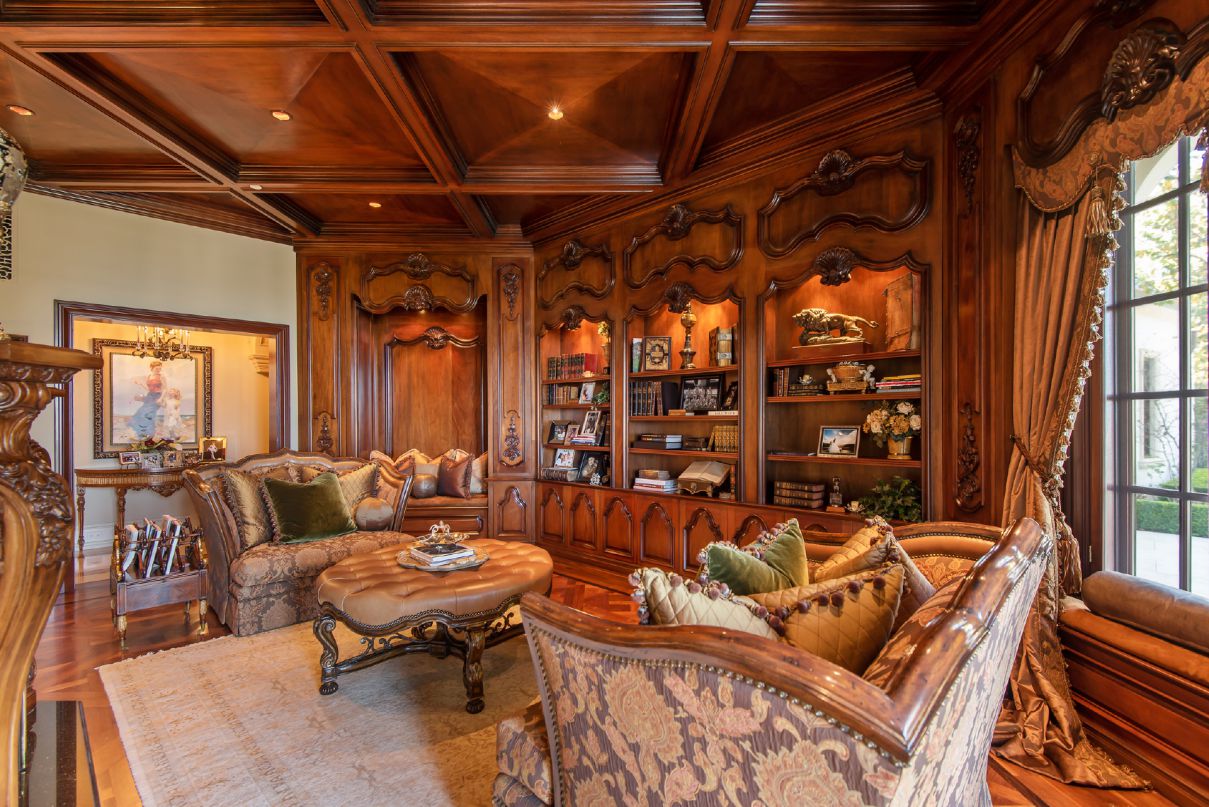 Spectacular Classic French Chateau in Calabasas CA for Sale 17