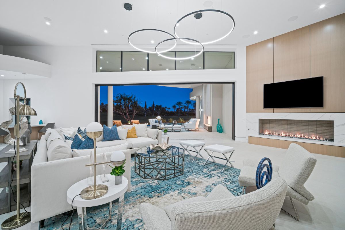 Via Siena Modern Home in Indian Wells California 43300 Via Siena 8