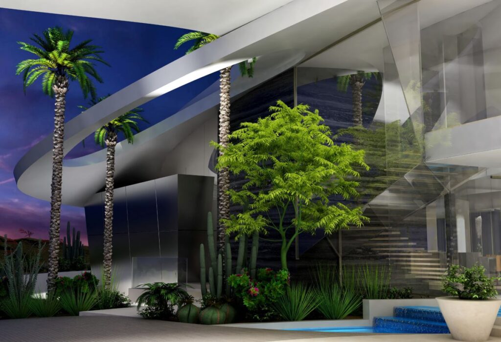 Desert Modern Home Concept in Nevada by Guy Dreier Designs