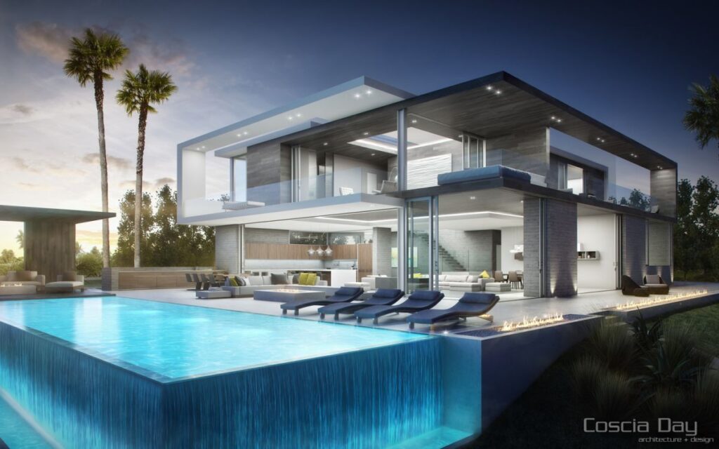 Gayton Place Residence Concept by Coscia Day Architecture & Design