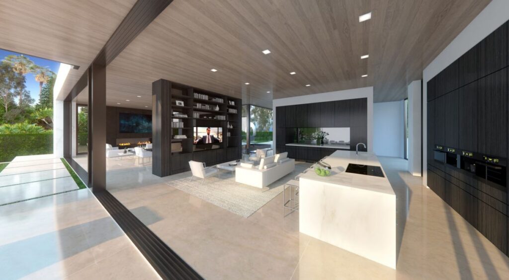 Laurel Way Residence Concept, Beverly Hills, LA by Mcclean Design
