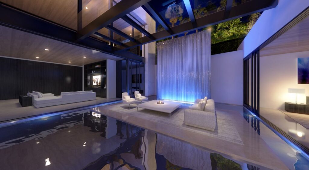 Laurel Way Residence Concept, Beverly Hills, LA by Mcclean Design