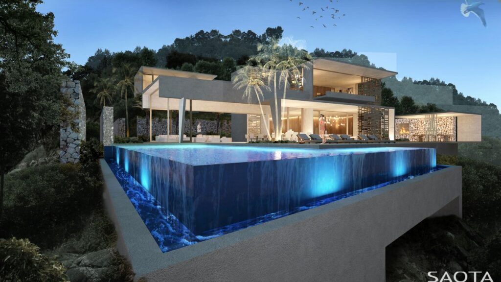 Seacliff Modern Villa Concept in Cape Sawan, Thailand by SAOTA