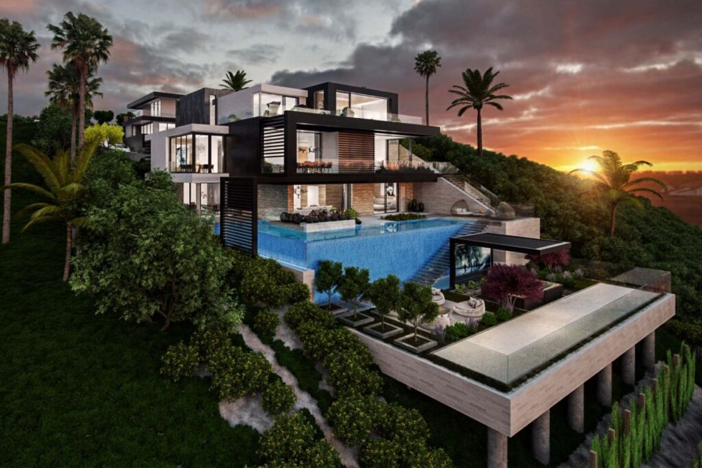 Somera Modern Home Concept, Los Angeles by David Hiller Studio