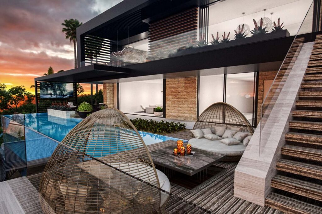 Somera Modern Home Concept, Los Angeles by David Hiller Studio