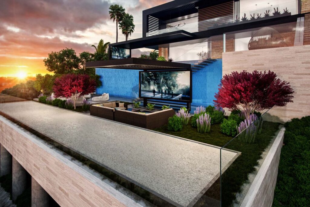 Somera Modern Home Concept, Los Angeles by David Hiller Studio