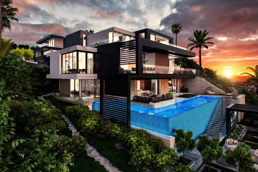 Somera Modern Home Concept, Los Angeles by David Hiller Studio