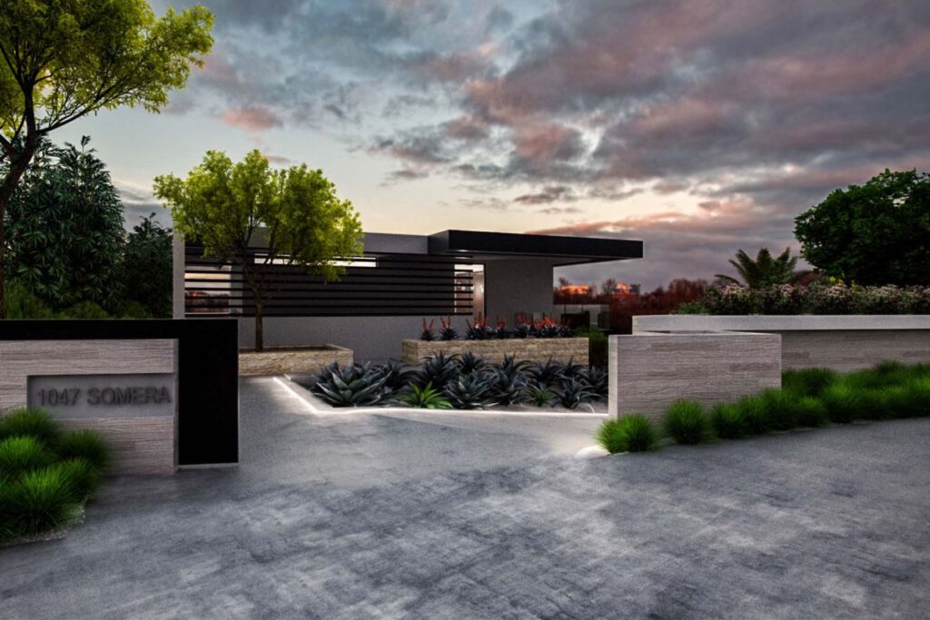 Somera Modern Home Concept, Los Angeles by David Hiller Studio