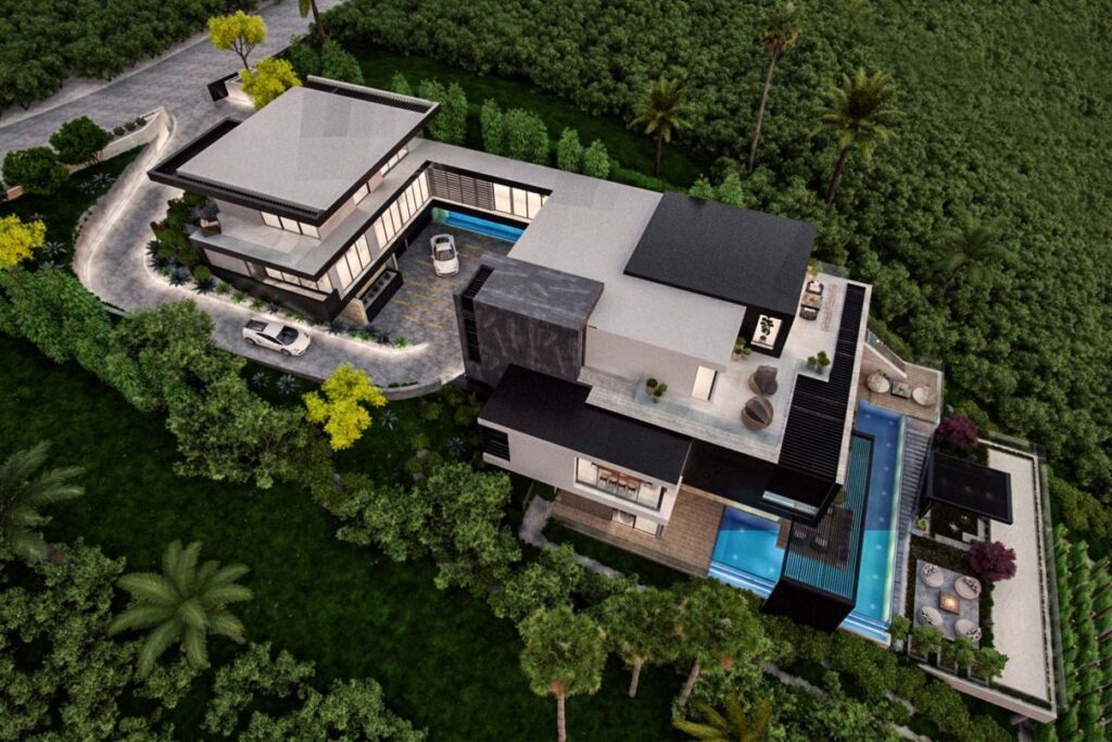 Somera Modern Home Concept, Los Angeles by David Hiller Studio