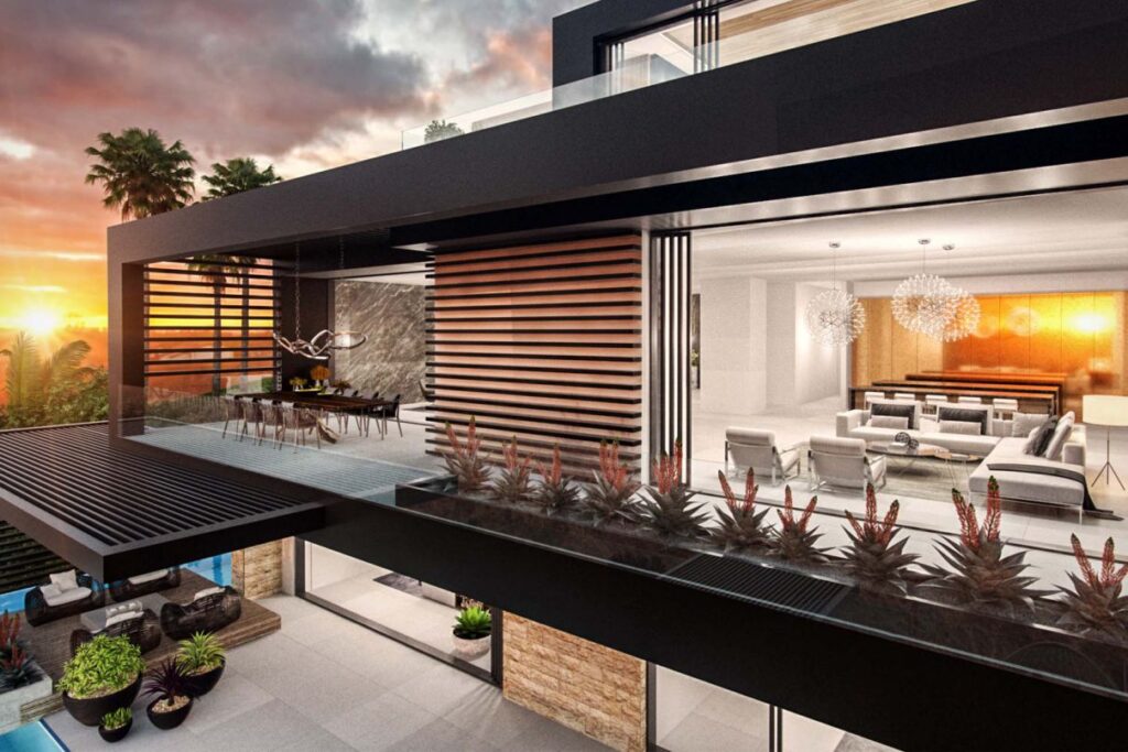 Somera Modern Home Concept, Los Angeles by David Hiller Studio