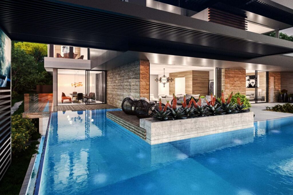 Somera Modern Home Concept, Los Angeles by David Hiller Studio
