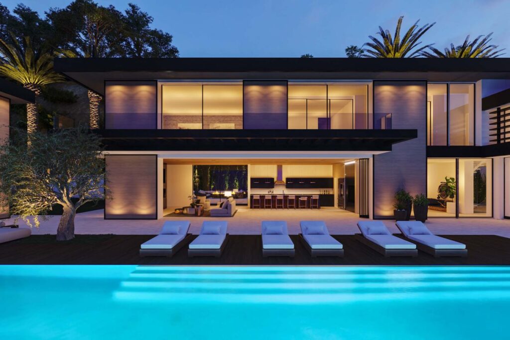 Stanley Modern Mansion Concept Los Angeles by David Hiller Studio 3