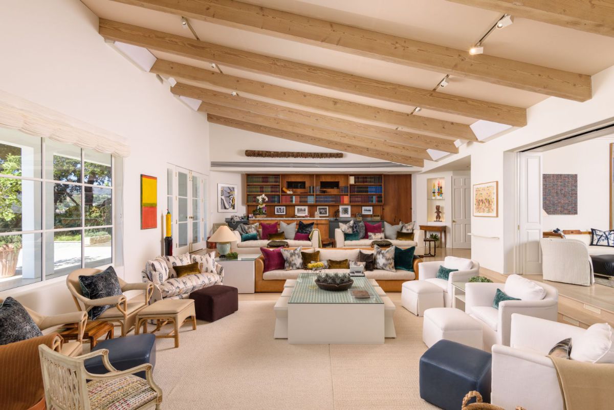 The Norman Lear Estate on 8.29 Acres of Impeccable Grounds 7