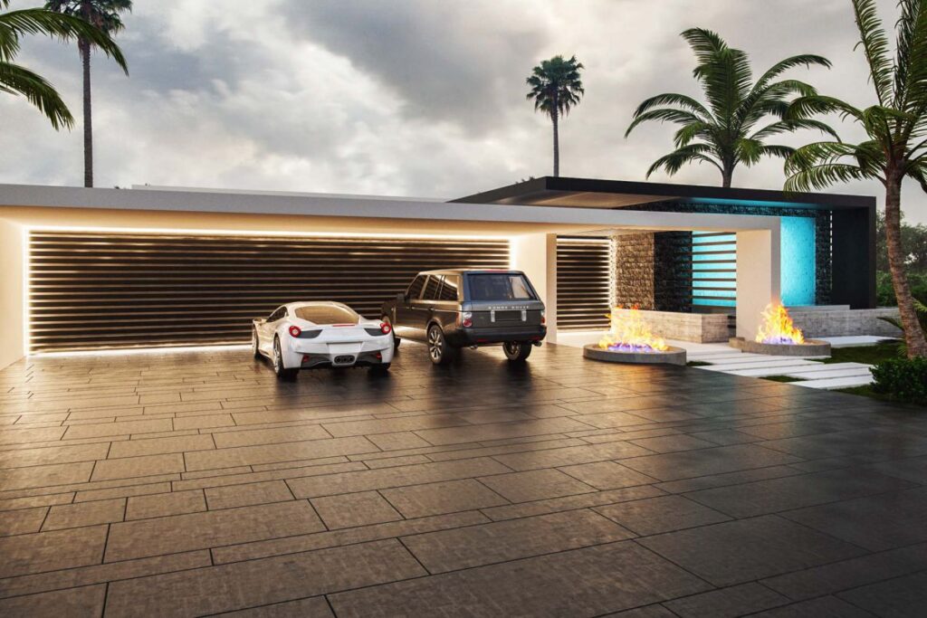 Upper Trasher Residence Concept, Los Angeles by Bowery Design Group