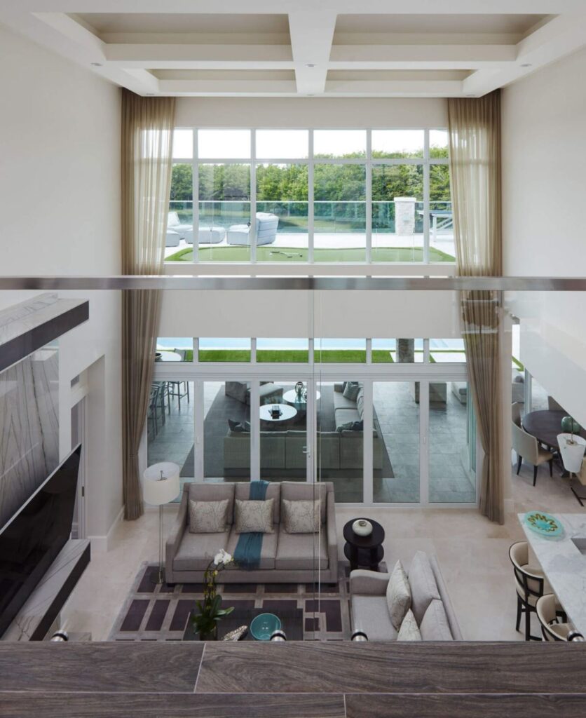 Boca Raton Modern Lakefront House built by Cudmore Builders