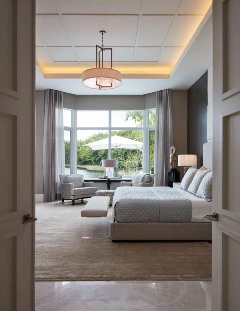 Boca Raton Modern Lakefront House built by Cudmore Builders