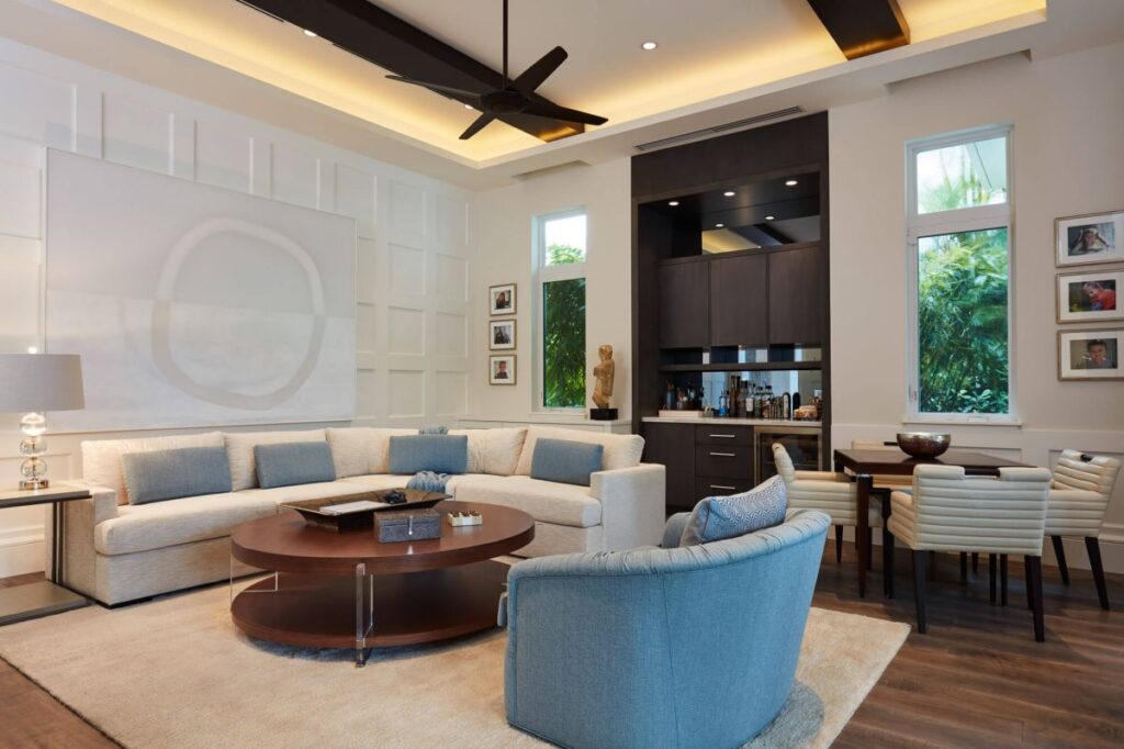 Boca Raton Modern Lakefront House built by Cudmore Builders