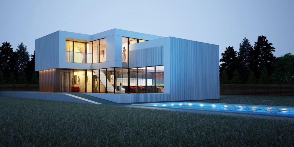 Contemporary House Design Concept by Alexander Zhidkov Architect