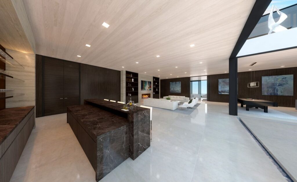 Laurel Way Modern Home Concept, Beverly Hills by McClean Design