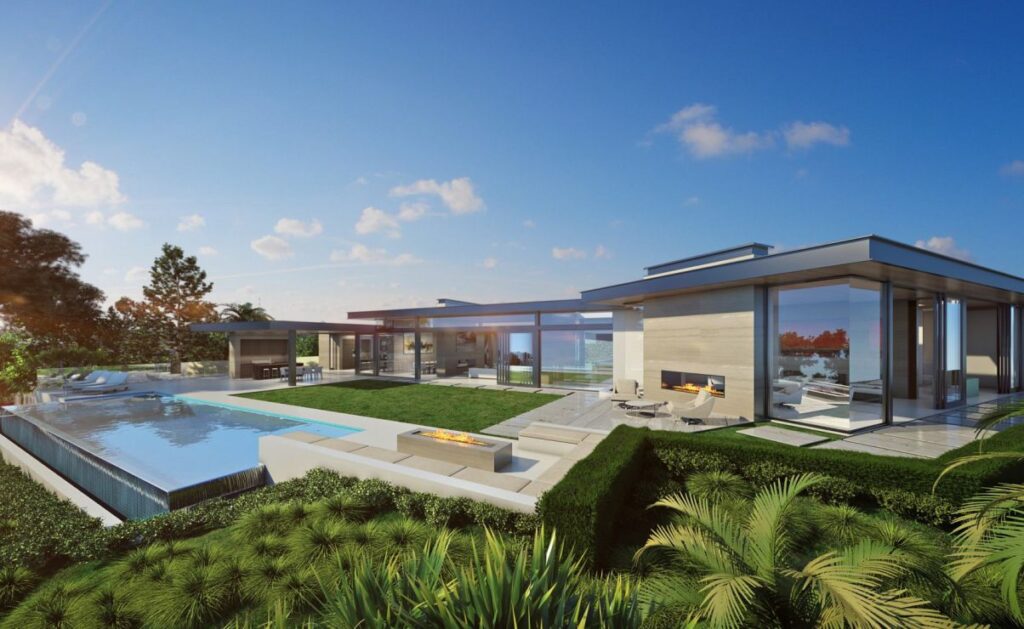 Laurel Way Modern Home Concept, Beverly Hills by McClean Design